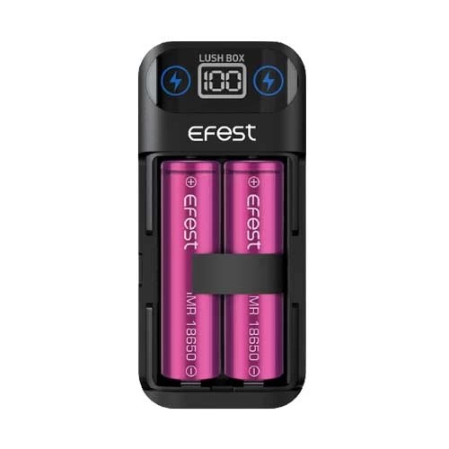 Efest LUSH BOX Dual 18650 Battery Charger