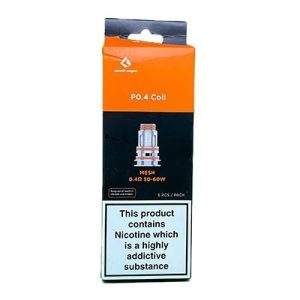Geek Vape P 0.4 Ohm Mesh Coil 50 - 60w 5 pack