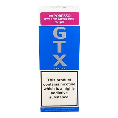 VAPORESSO GTX 1.2 ohm (7-11W) 5 PACK