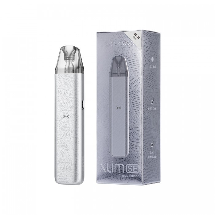 OXVA Xlim SE Pod Kit Bonus Classic Edition Silver