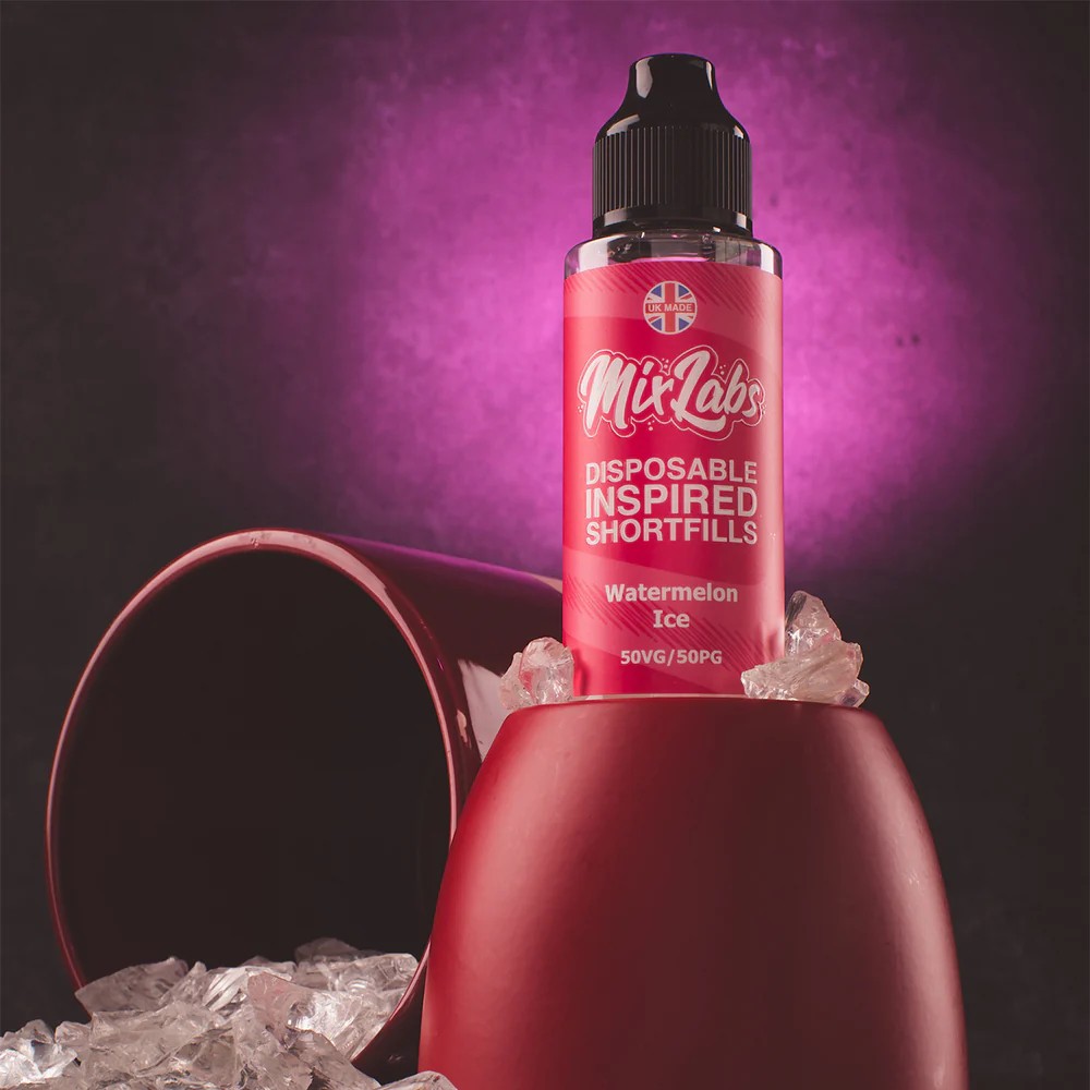 Watermelon Ice Mix Labs Shortfill 100ml