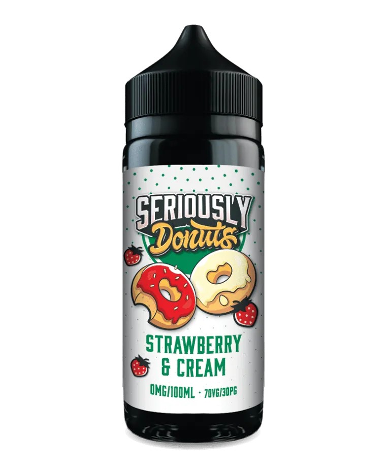 Doozy Strawberry Cream Seriously donuts 100ml eliquid