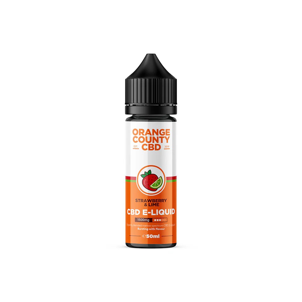 Strawberry & Lime E-Liquid 1500mg