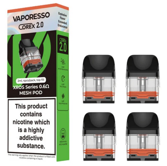 Vaporesso XROS Series Corex2.0 version Mesh Pod - 4 Pack