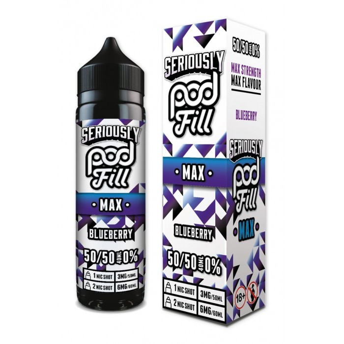 Blueberry - Doozy - Seriously Pod Fill Max - 40ml