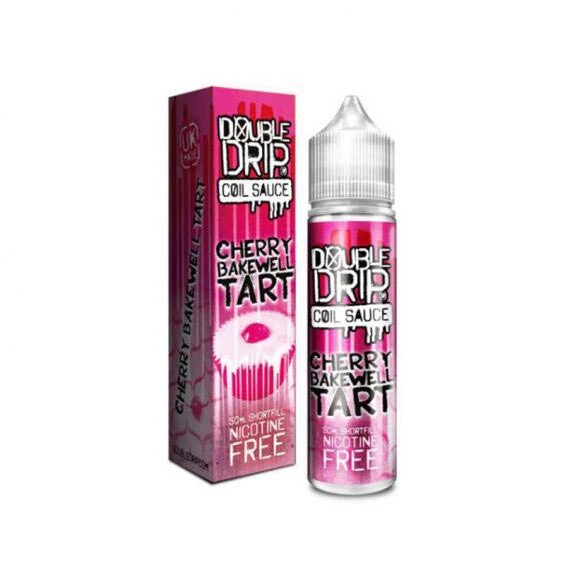 Cherry Bakewell Tart DOUBLE DRIP Coil Sauce Shortfill 50ml