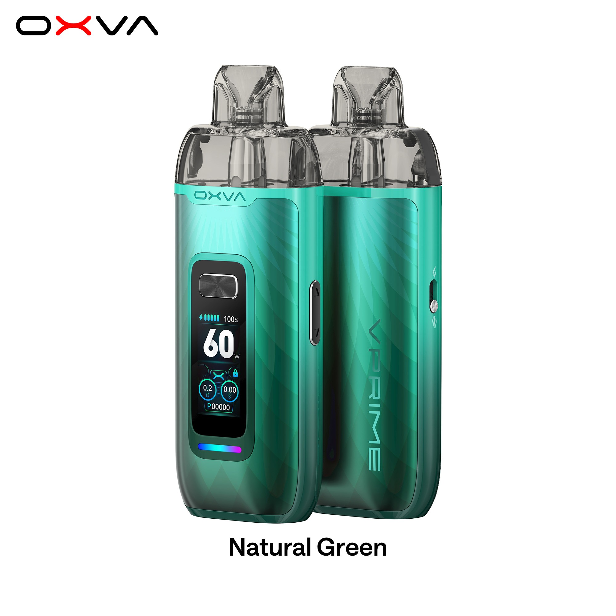 VPRIME by Oxva Pod Vape Kit Natural Green