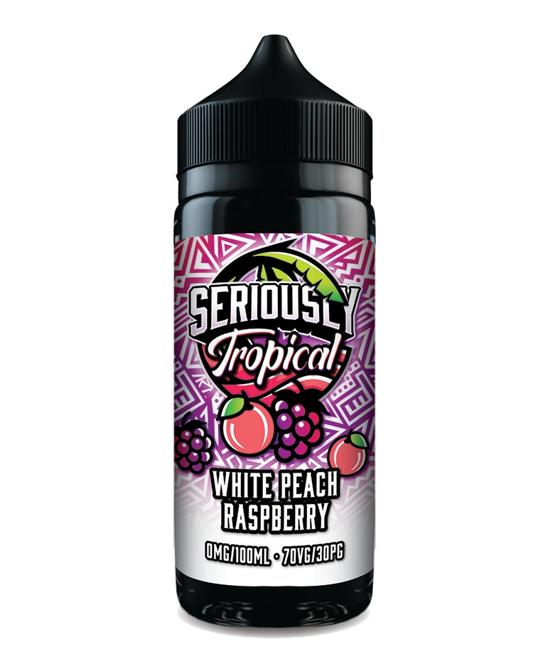 White Peach Raspberry Doozy Seriously Tropical 100ml