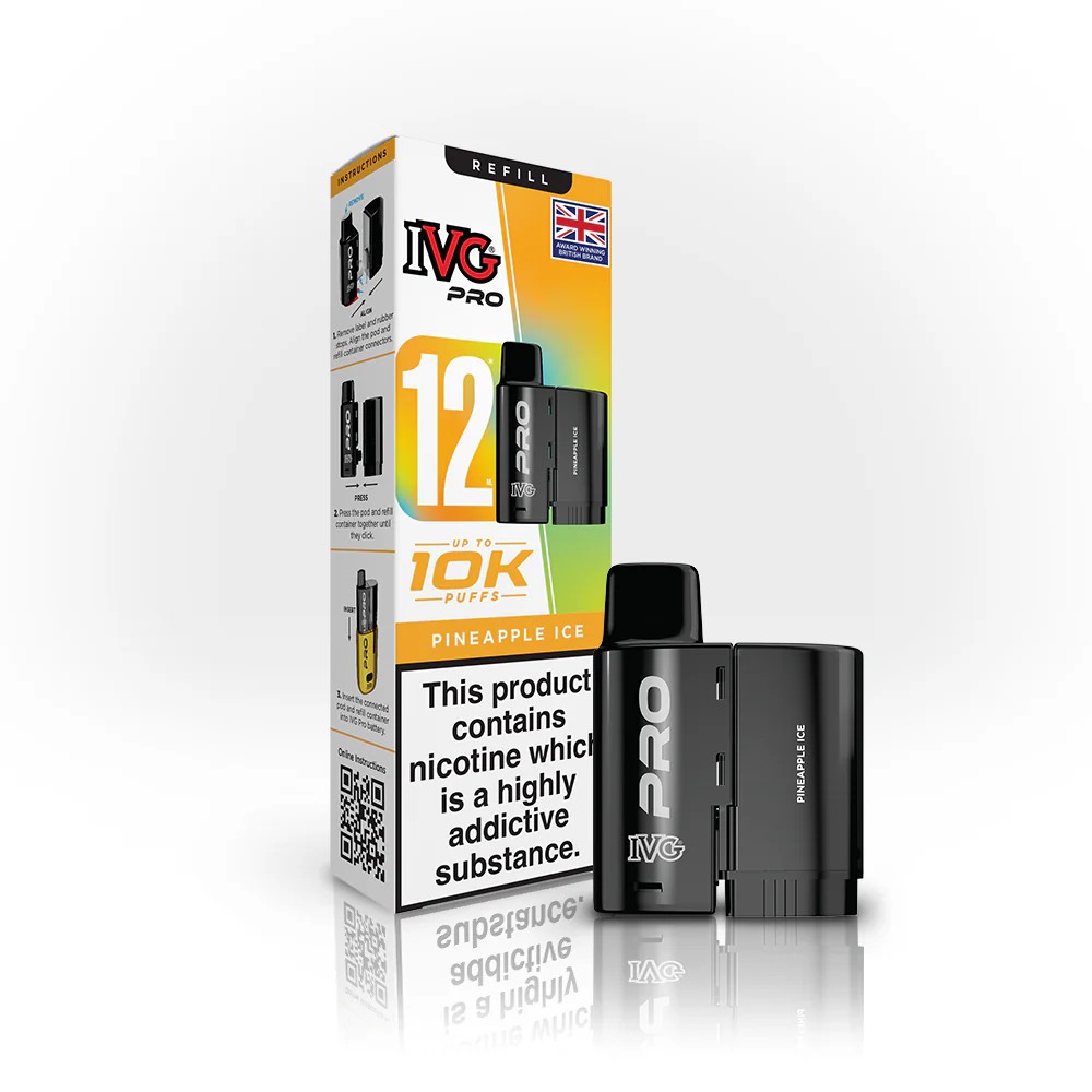 IVG Pro 12 Pod & Refill Pineapple Ice