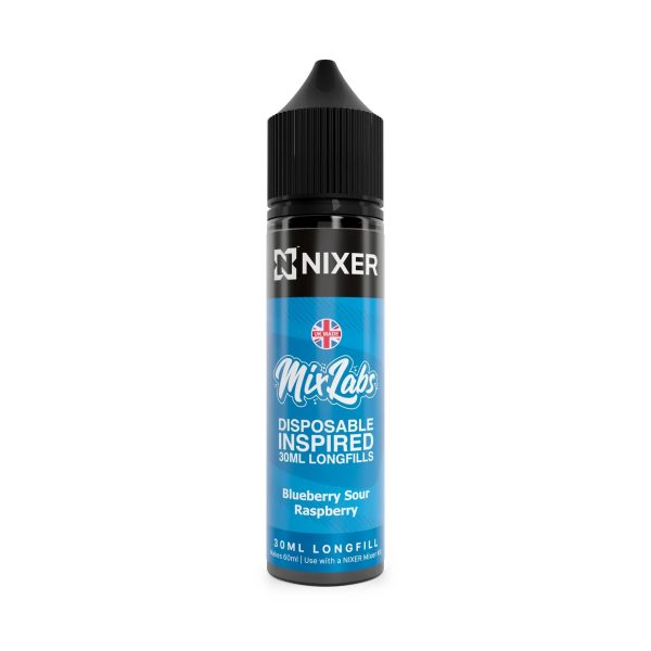 Blueberry Sour Raspberry Mix Labs Longfill by NIXER