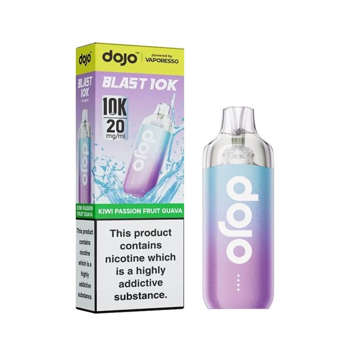 DOJO BLAST 10K Pod Kit Powered by Vaporesso Kiwi Passionfruit Guava
