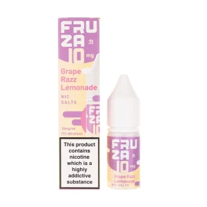 Grape Razz Lemonade FRUZA Nic Salts